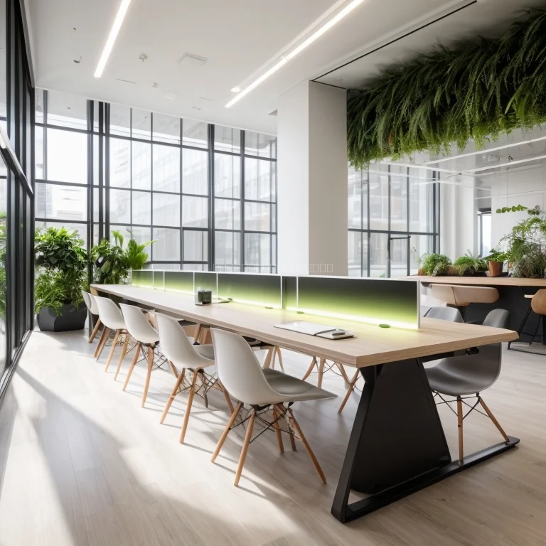 Nachhaltige Büroplanung für effiziente Arbeitsräume